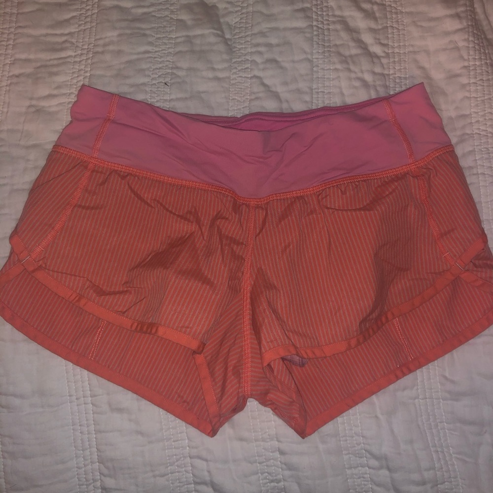 lulu size 4 speed shorts